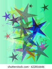 abstract universe pattern design