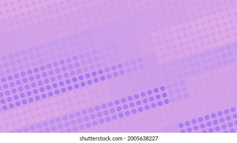 Abstrakter, ungesättigter hellvioletter Hintergrund mit Halbtoneffekt. Vektorgrafik-Muster