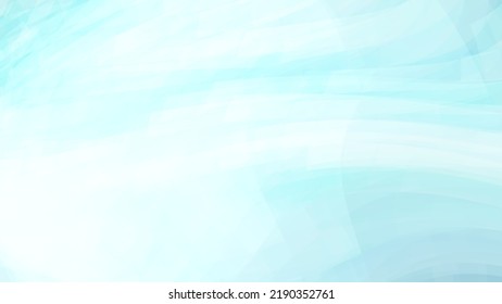 Abstract unsaturated very light cyan background. Artistic ice cold vector graphic pattern