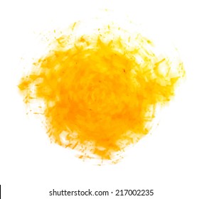 Abstract unusual  artistic orange background  vector