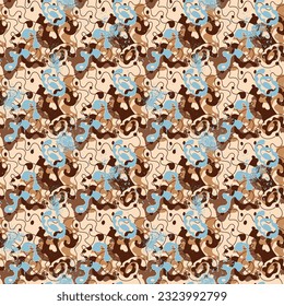 Abstract unusual colorful seamless pattern 