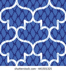 Abstract unusual geometric pattern seamless background tile