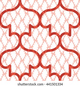Abstract unusual geometric pattern seamless background tile