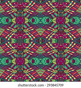 Abstract unusual zentangle ornament background. Vector can be used for creating backgrounds and surface textures, web design, textile and other crafts.