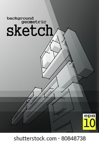 Abstract urban architecture