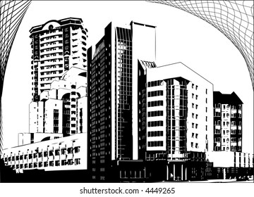 abstract urban background