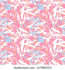 Abstract urban chaotic pattern with curved elements