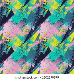 Abstract urban creative seamless pattern