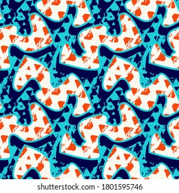 Abstract urban pattern with creative patterns.