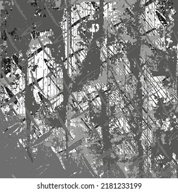 Abstract urban pattern with curved geometry elements