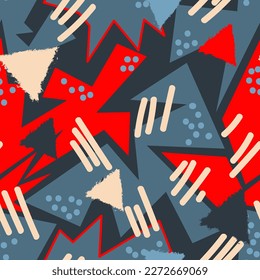 Abstract urban pattern with curved geometry elements, lines and dots