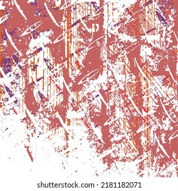 Abstract urban pattern with grunge elements, spots and dots.