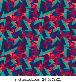 Abstract urban seamless pattern curved geometry shapes for apparel things, textile, texture, backgrounds and to print on fabric and other design things