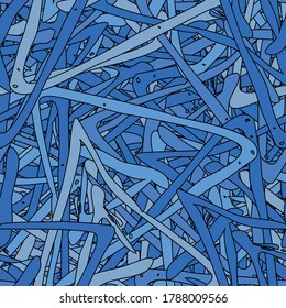 Abstract urban seamless pattern with grunge elements