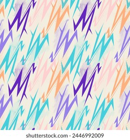 Abstractas patrón urbano sin costuras con manchas de grunge y Formas curvas para prendas de vestir, textiles, textura, fondos y para imprimir en tela y otras cosas de diseño