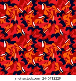Abstract urban seamless pattern wave shapes for apparel things, textile, texture, backgrounds and to print on fabric and other design things