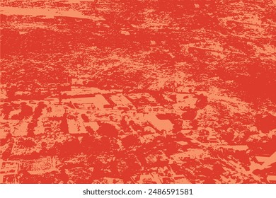Abstract urban vector grunge texture in red and beige, perfect for backgrounds, posters, and graphic design projects. Editable and scalable for versatile use