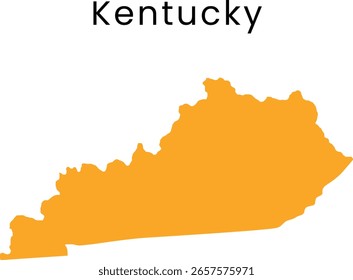 Abstractas US Kentucky fill map