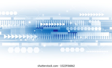 Abstract user HUD interface from futuristic elements. EPS 10.
