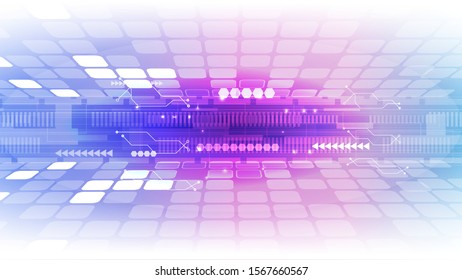Abstract user HUD interface from futuristic elements. EPS 10.