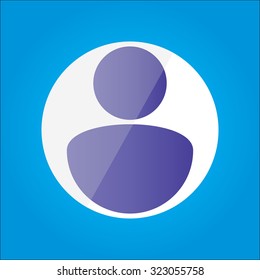 Abstract user icon