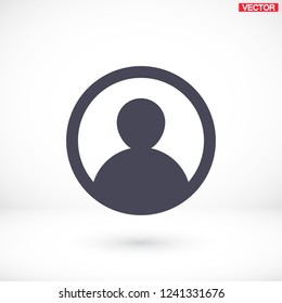 Abstract user icon. Vector  Eps 10 