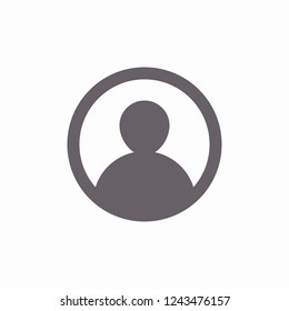 Abstract user icon. Vector  Eps 10 