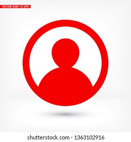 Abstract user icon. Vector  Eps 10 