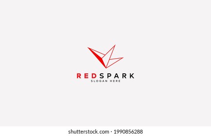Resumen Vector de diseño de plantillas de logotipos de letras V