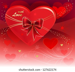 Abstract valentine