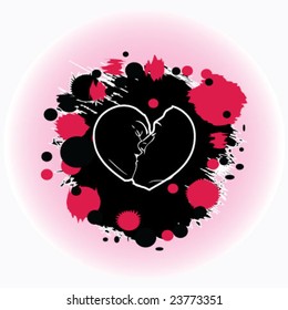 abstract valentine background
