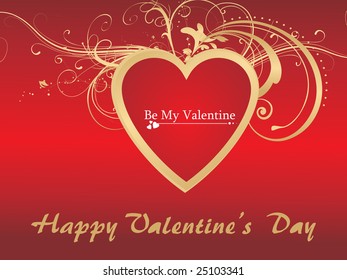 abstract valentine background, greeting card