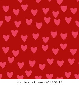 Abstract valentine background with hearts