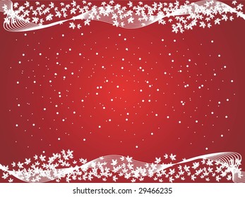 abstract valentine background with white net and canadian leaves background