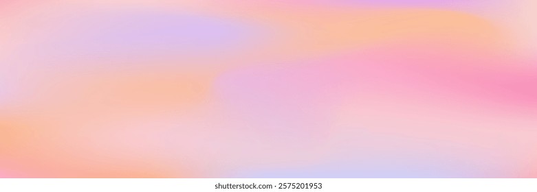 Abstract Valentine Card with Pastel Pink Glow, Modern Gradient Background for Love and Summer Fashion