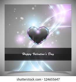 Abstract valentine days background, vector illustratione eps 10