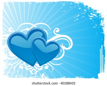 abstract valentine heart