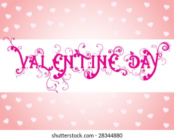 abstract valentine vector