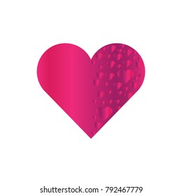 abstract valentine vector