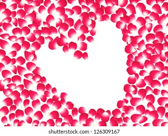 abstract valentine wallpaper vector illustration
