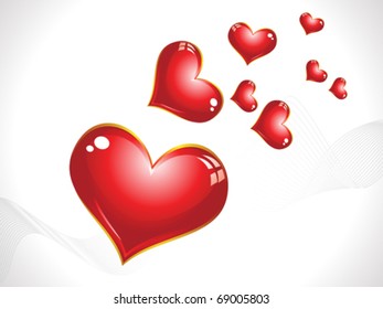 abstract valentine wallpaper vector illustration