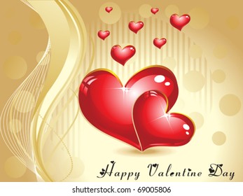 abstract valentine wallpaper vector illustration