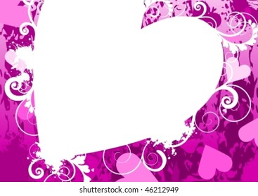 abstract valentine's background,  raster version also available in my portfolio