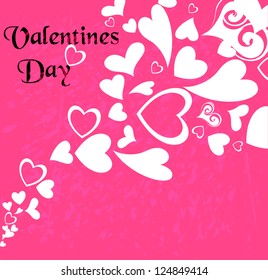 abstract valentines day background