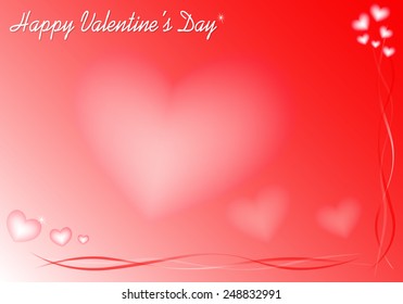Abstract Valentine's day background