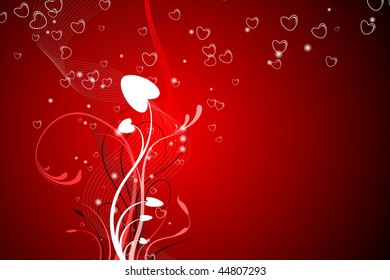 Abstract Valentines day background