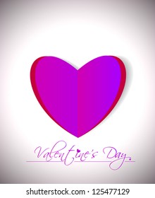 Abstract valentine's day background with hearts, eps10