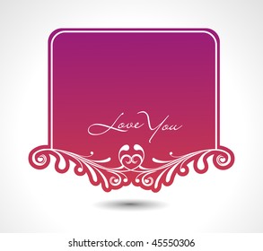 Abstract valentine's day card with space of your text for more background of this type please visit my gallery