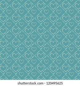 abstract Valentines day vector pattern background