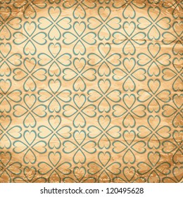 abstract Valentines day vector pattern background